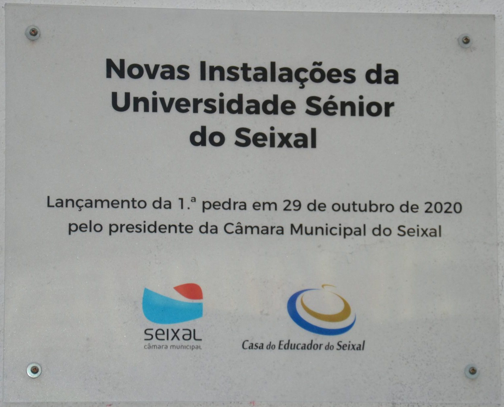 Lançamento da 1ª pedra